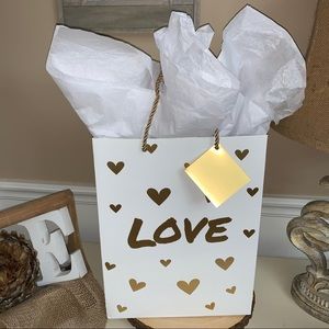 Set of 3 “LOVE” Gift Bags
